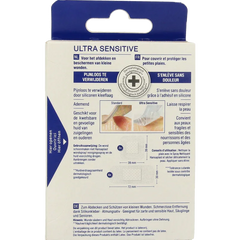 Hansaplast Pleisters ultra sensitive 8 Stuks