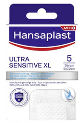 Hansaplast Pleisters ultra sensitive XL 5 Stuks