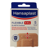Hansaplast Flexible XXL 6 x 9cm 5 Stuks