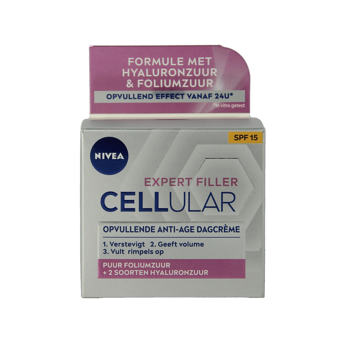 Nivea Cellular expert filler hyaluronzuur & foliumzuur 50.00 Milliliter