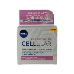 Nivea Cellular expert filler hyaluronzuur & foliumzuur 50.00 Milliliter