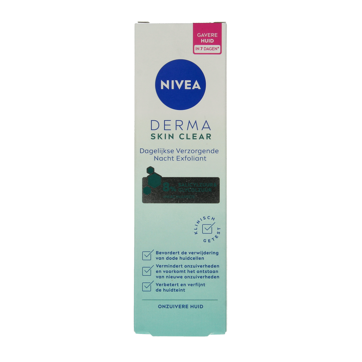 Nivea Derma skin clear night 40.00 Milliliter