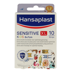 Hansaplast Sensitive kids XL 10 Stuks