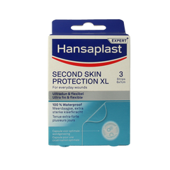 Hansaplast Second skin protection XL 3.00 Stuks