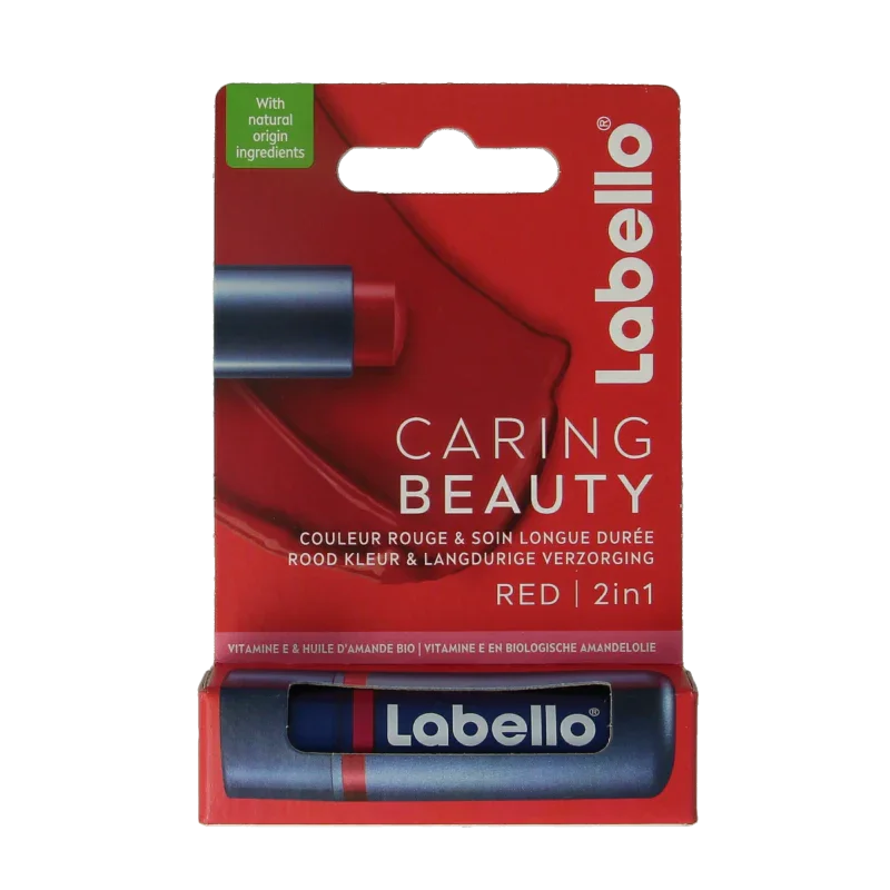 Labello Caring beauty red 4.8 Gram