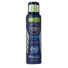 Nivea Men deodorant spray fresh active eco 125 Milliliter
