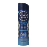 Nivea Men deodorant spray fresh active 150.00 Milliliter