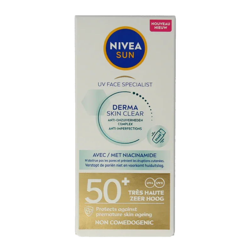 Nivea Sun face blemish control SPF50+ 40 Milliliter