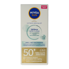 Nivea Sun face blemish control SPF50+ 40.00 Milliliter