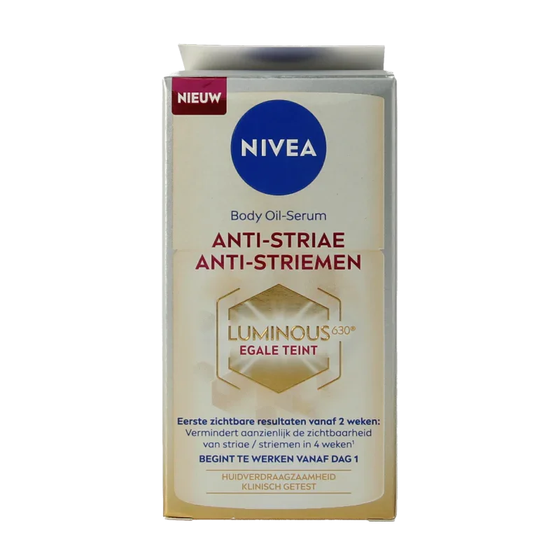 Nivea Nivea luminous 630 anti striae lichaam olieserum 100 Milliliter