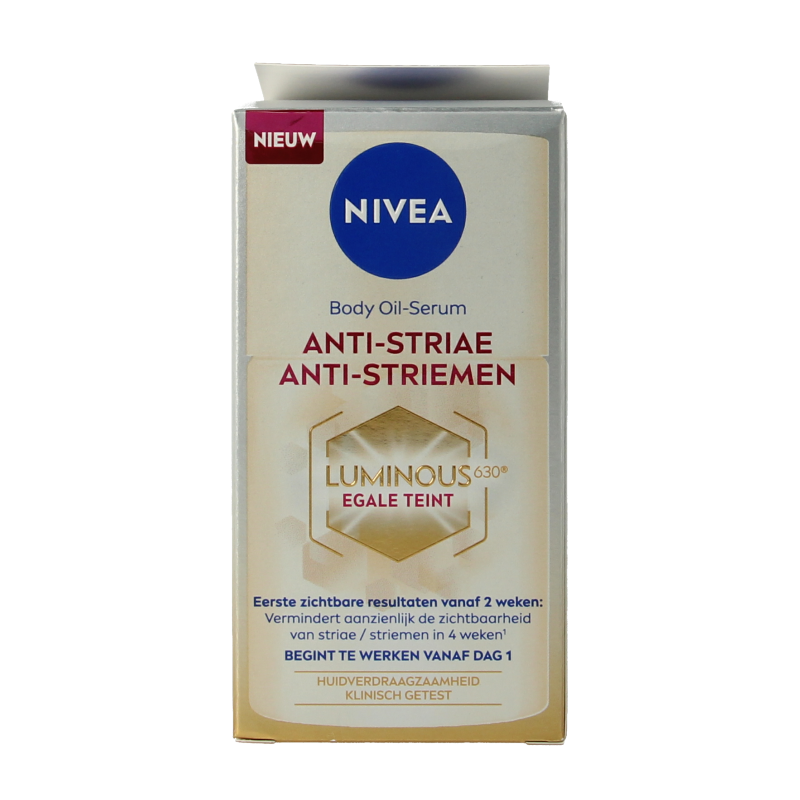 Nivea Nivea luminous 630 anti striae lichaam olieserum 100 Milliliter