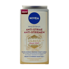 Nivea Nivea luminous 630 anti striae lichaam olieserum 100.00 Milliliter