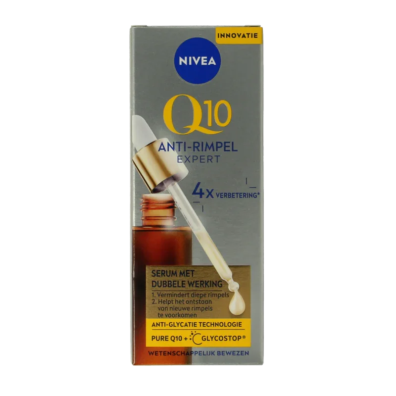 Nivea Q10 serum dual action anti rimpel 30.00 Milliliter