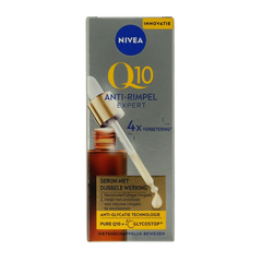 Nivea Q10 serum dual action anti rimpel 30.00 Milliliter