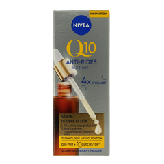 Nivea Q10 serum dual action anti rimpel 30.00 Milliliter