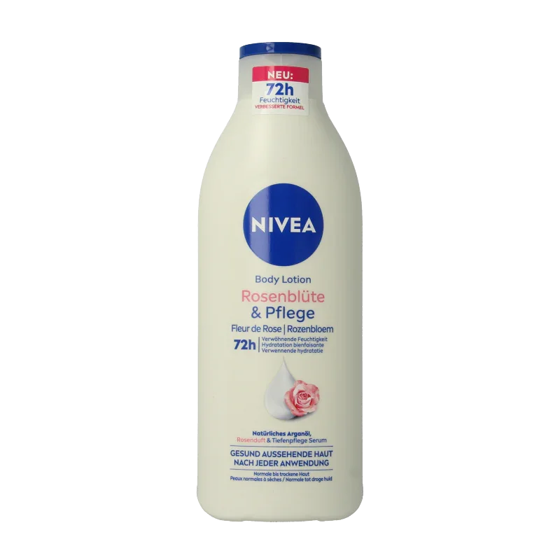 Nivea Bodylotion rozenbloem norm/droge huid 400 Milliliter