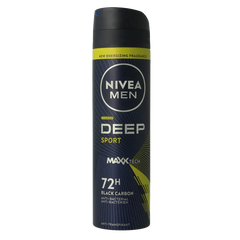 Nivea Men deodorant spray deep sport 150 Milliliter