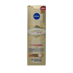 Nivea Cellular luminous 630 fluid medium SPF30 40 Milliliter