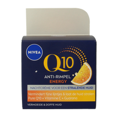 Nivea Q10 energy nachtcreme anti rimpel 50.00 Milliliter