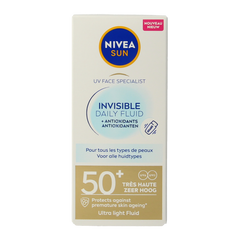 Nivea Sun face daily fluid SPF50+ 40.00 Milliliter