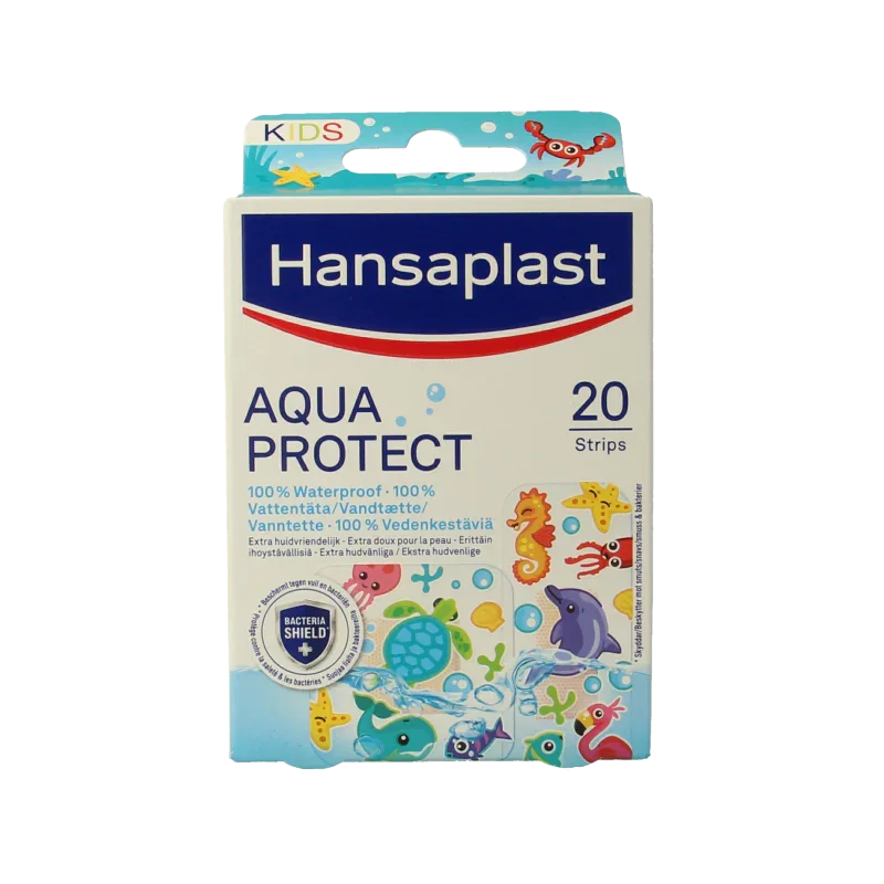 Hansaplast Aqua protect kids pleisters 20.00 Stuks