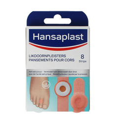Hansaplast Voet likdoornploeisters 8 Stuks
