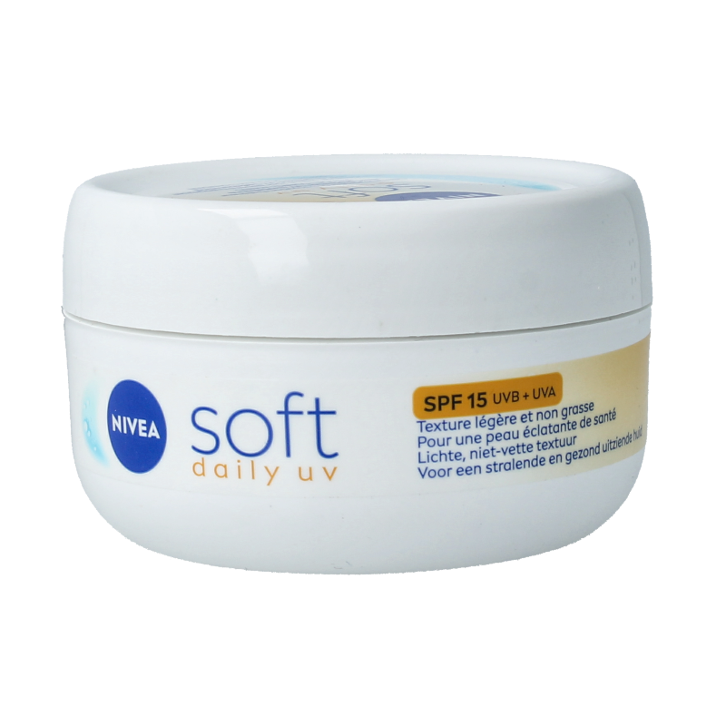Nivea Bodycreme soft daily UV SPF15 200 Milliliter