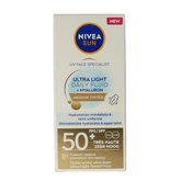 Nivea Sun face daily fluid SPF50 tint medium 40 Milliliter