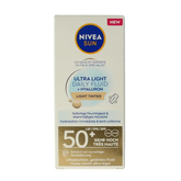 Nivea Sun face daily fluid SPF50 tint light 40 Milliliter