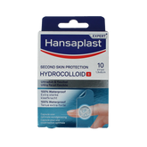 Hansaplast Second skin protection hydrocolloid S 10.00 Stuks