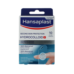 Hansaplast Second skin protection hydrocolloid S 10.00 Stuks