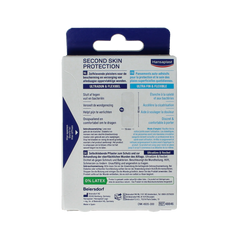 Hansaplast Second skin protection hydrocolloid S 10.00 Stuks