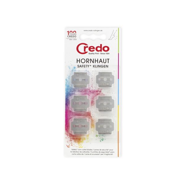 Credo Vervangmesjes voor 2312 6st 6.00 Stuks