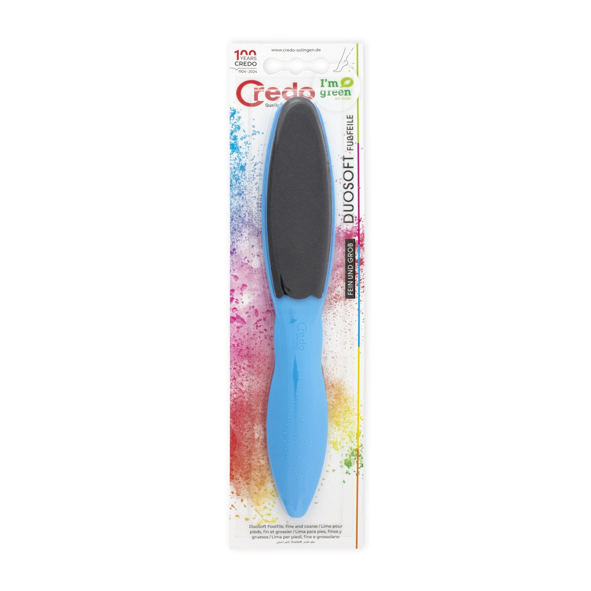 Credo Pop Art duosoft voetvijl 1.00 Stuks