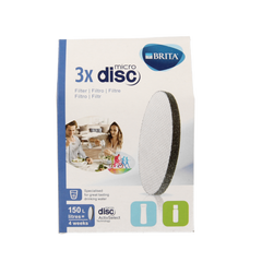 Brita BRITA waterfilterpatroon MicroDisc 3-Pack 3.00 Stuks
