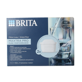 Brita Waterfilterpatroon maxtra pro all-in-1 2-pack 2.00 Stuks