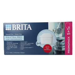 Brita Waterfilterpatroon MAXTRA PRO Pure Performance 5+1 6.00 Stuks