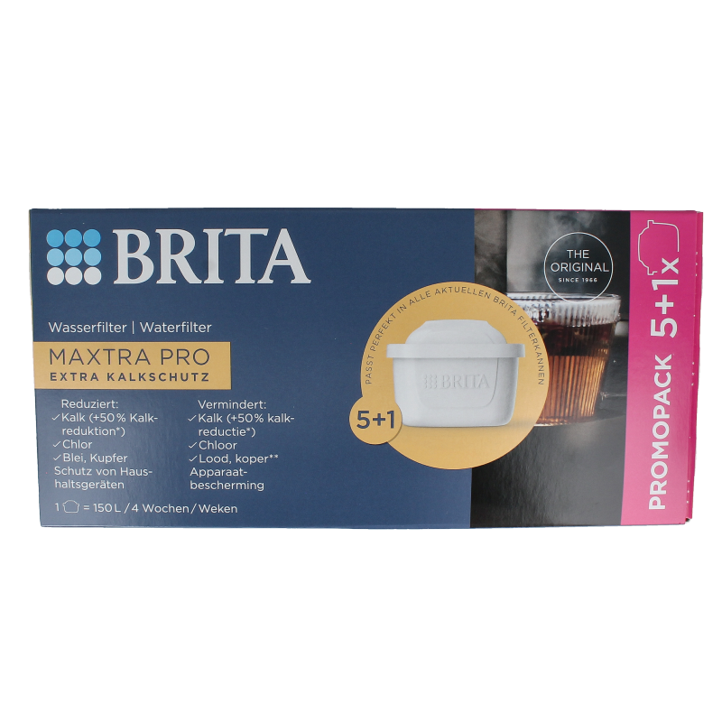 Brita Filter maxtra 5+1 pro kalk expert 6 Stuks