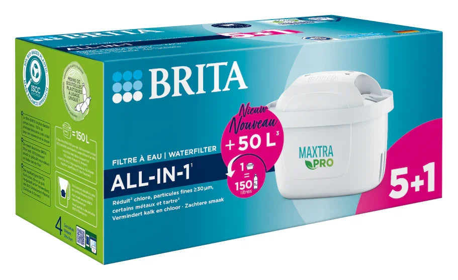 Brita Waterfilterpatroon maxtra pro all-in-1 5+1 1 Set