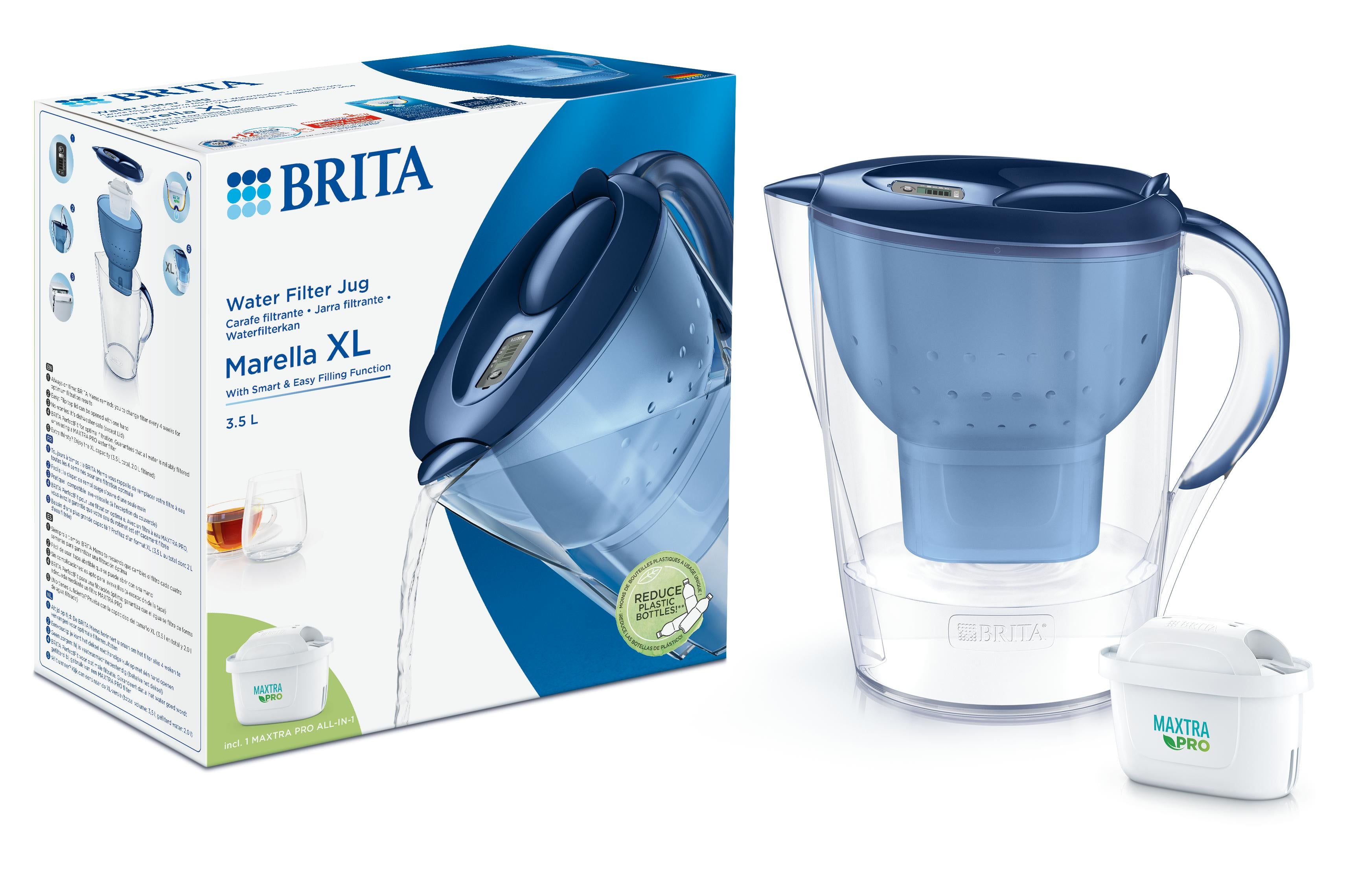 Brita Waterfilterkan Marella XL blue 1 Set