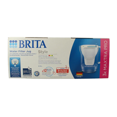 Brita Style cool blue + 3 maxtra pro all-in-1 1 Set