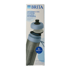 Brita Waterfles active donkerblauw 1 Stuks