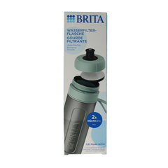 Brita Waterfles active dark green 1 Stuks