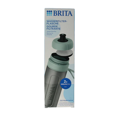 Brita Waterfles active dark green 1 Stuks