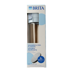 Brita BRITA waterfilterfles lightblue 3.00 Stuks