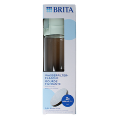 Brita Waterfles vital licht groen 1 Stuks