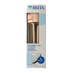 Brita Waterfles vital apricot 1 Stuks