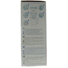 Brita Waterfilterbundel cool powder blue + 3 filters 1.00 Stuks