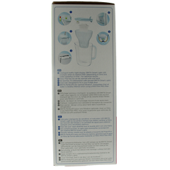 Brita Waterfilterbundel cool powder blue + 3 filters 1 Stuks