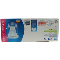 Brita Waterfilterbundel cool powder blue + 3 filters 1 Stuks